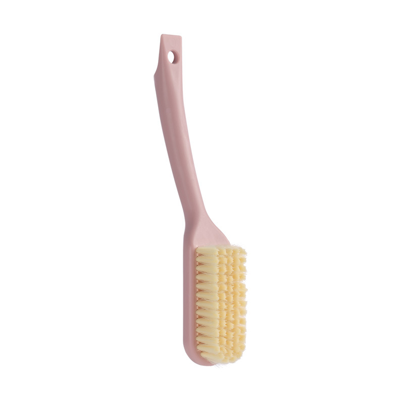 Home Ladle Shoe Brush Hanging Plastic Shoe Brush Multifunctional Plain Color Cleaning Brush Does Not Hurt Shoes Soft Bristles Cleaning Brush Cleaning Brush