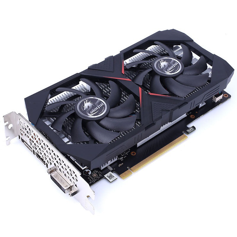 七彩虹geforce gtx1630 灵动鲨4gd6台式主机办公游戏独立显卡适用