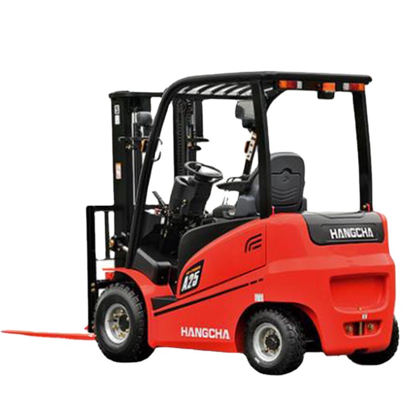 杭叉2吨四轮座驾全电动堆高车电动叉车3吨电瓶升高装卸车液压铲车