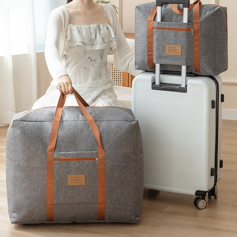 Cationic Travel Bag Thickened Clothes Quilt Travel Buggy Bag Moving Bag Quilt Bag Thickened Luggage Storage Bag