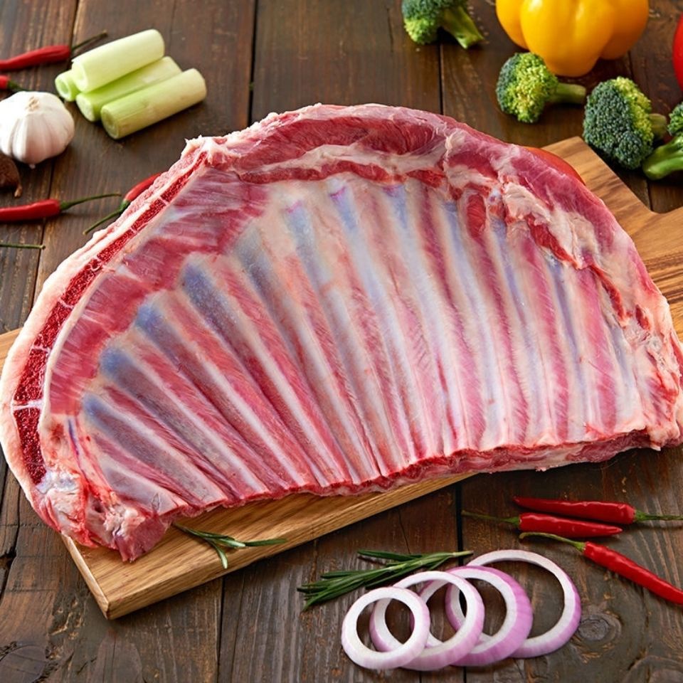 宁夏羊肉盐池滩羊新鲜现生羊排肋骨条3斤手抓羊肉手把肉羊排骨