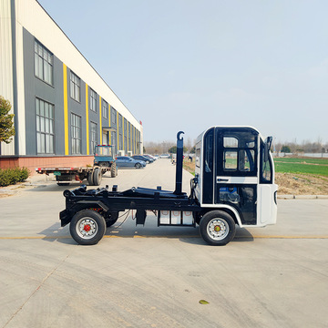 垃圾自卸勾臂车 物业社区勾背式清运车 垃圾回收车 一车配多箱