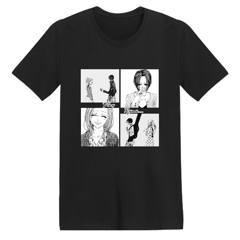 2024跨境新品nana日漫潮流印花时尚情侣短袖t恤-阿里巴巴