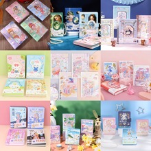 福利款 减压笔记本 A5水晶精装本 多款彩页笔记本记事本