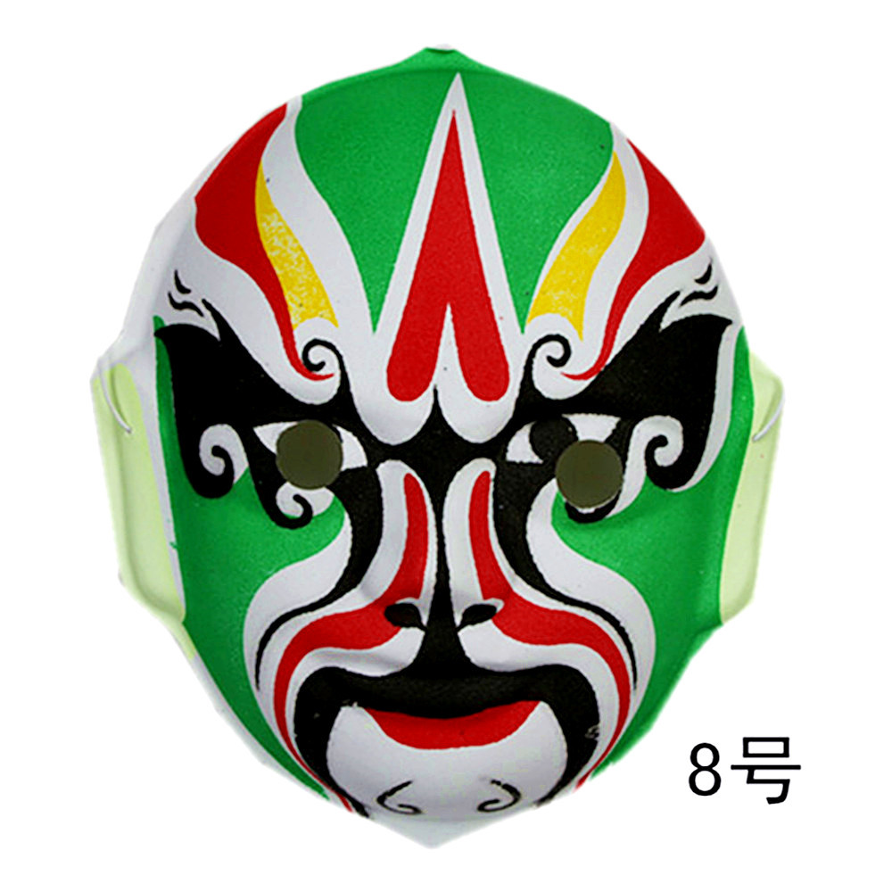 10g节日演出川剧变脸道具中式脸谱国粹京剧脸谱面具装饰挂件