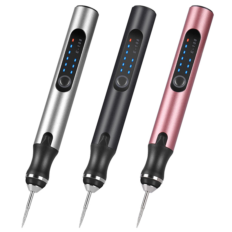 现货精选磨甲机便携打磨雕刻机小型玉石抛光打孔电动磨甲器打磨笔