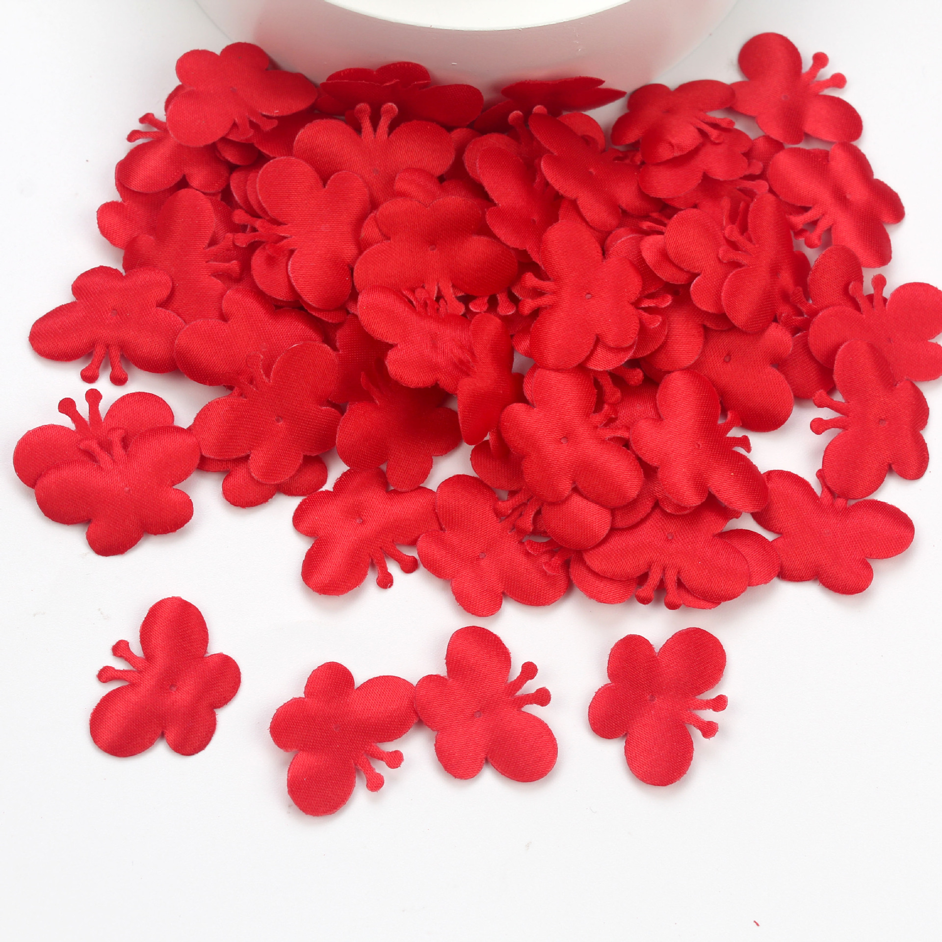 5公分海绵蝴蝶压床撒花婚礼装饰布置纸屑100包