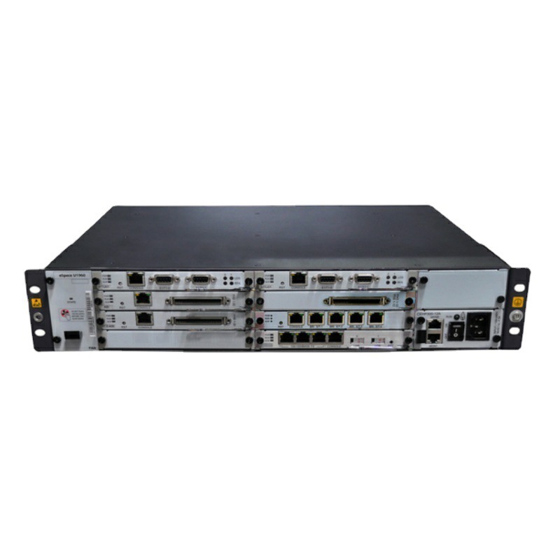 华为程控电话交换机espaceu1960支持模拟电话ip话机环路中继-阿里巴巴