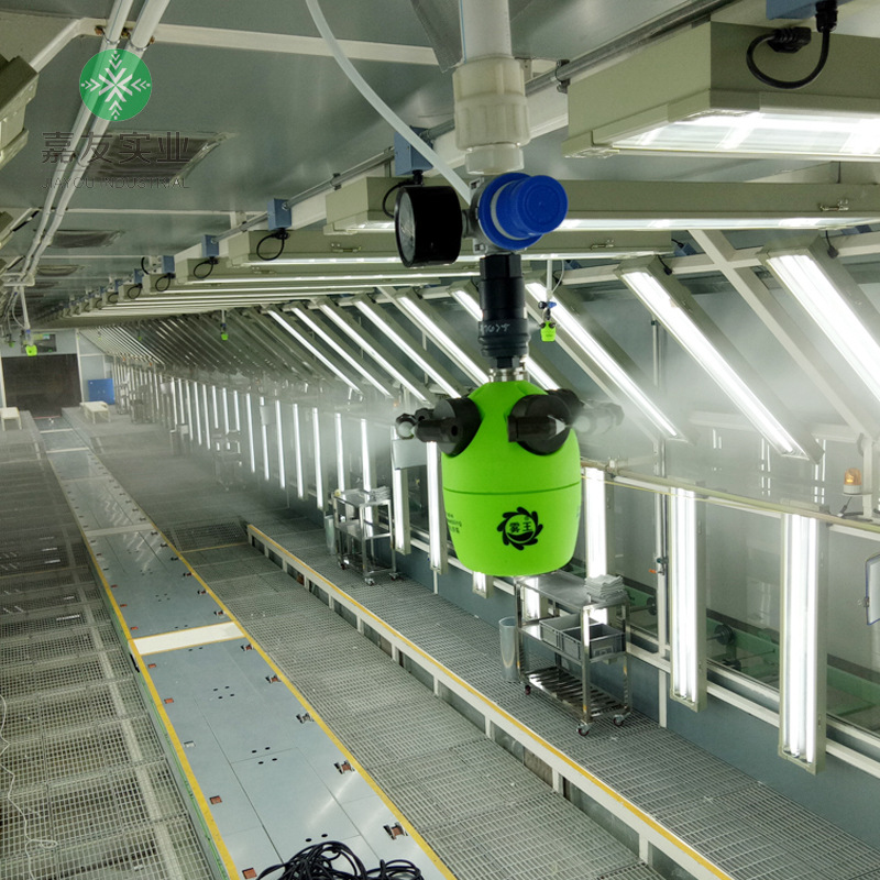 干雾二流体加湿系统 电子smt车间加湿器 车间加湿方案免费设计