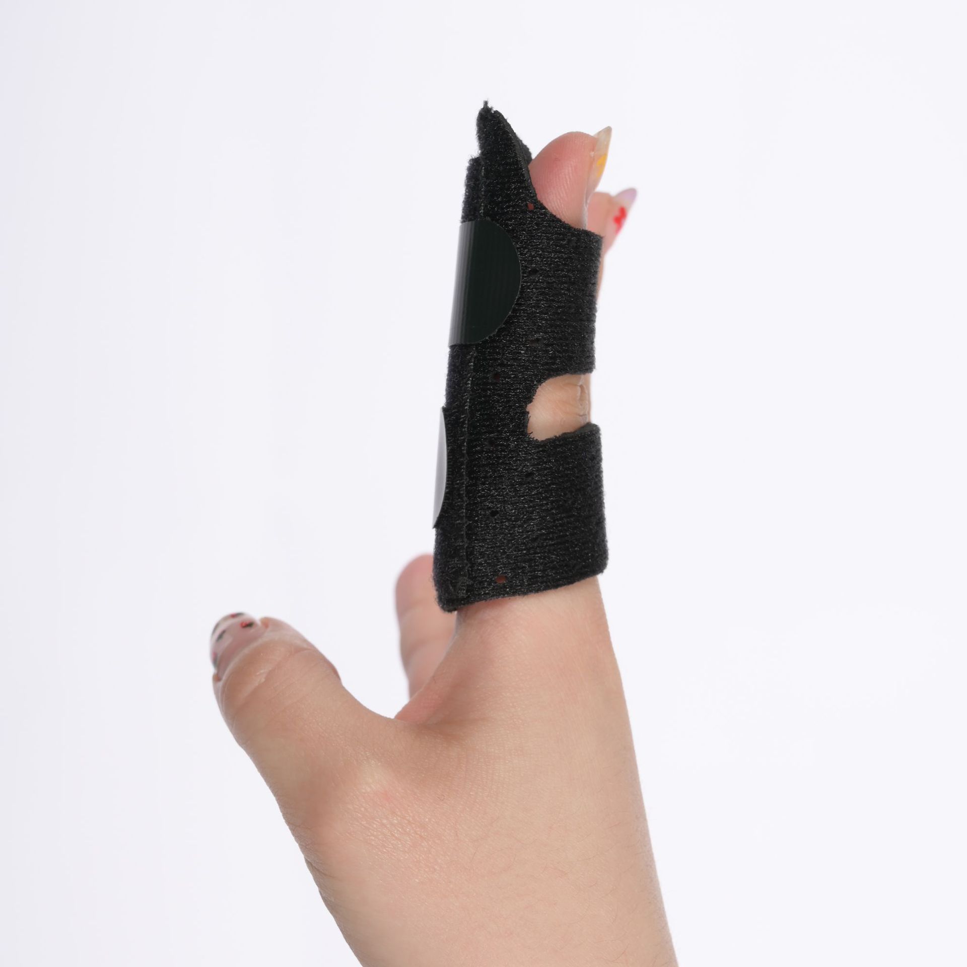 手指固定套肌腱断裂康复器关节脱位伸直护具拇指扭伤骨折保护套