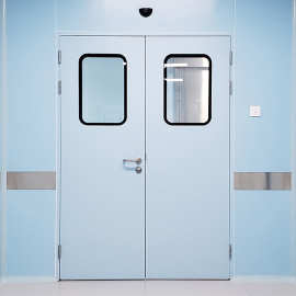 医院手术室洁净门防火门304不锈钢钢质门定制实验室平开门定做