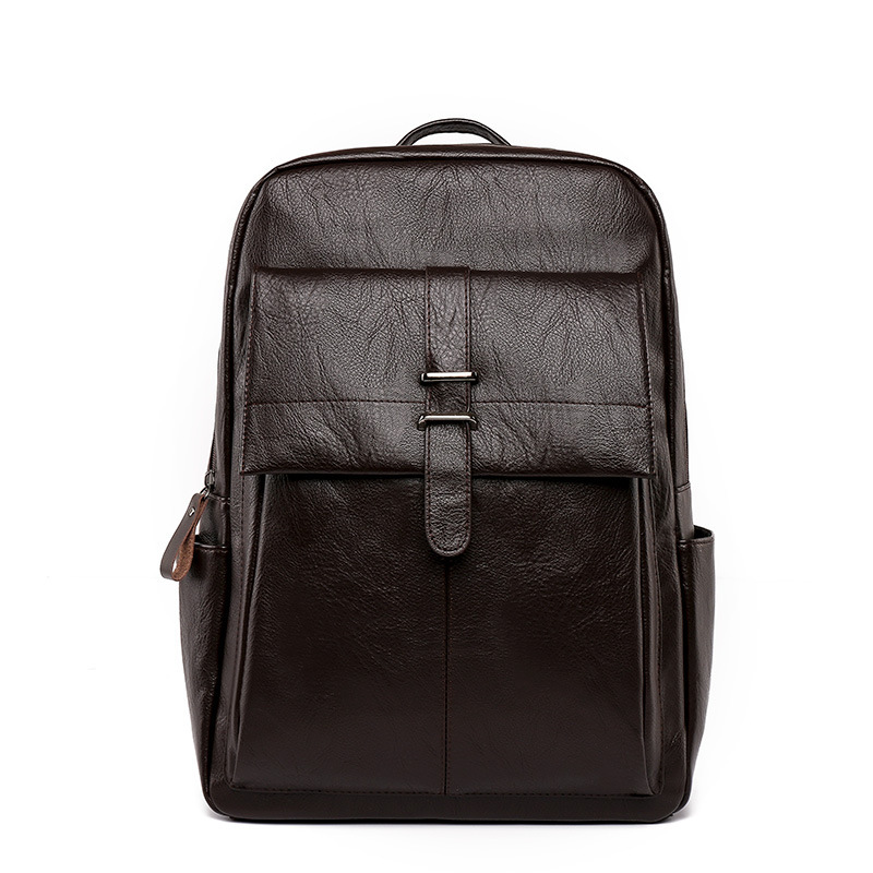 Cross-Border Men's Bag 2022 New Backpack Men's Bag Street Fashion Backpack Schoolbag Travel Bag Briefcase