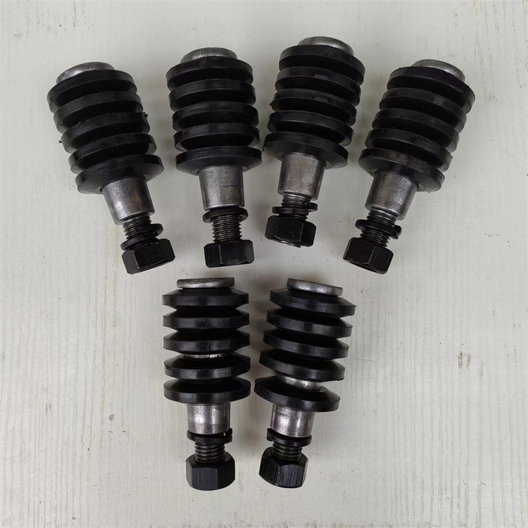 高强度减震器靠背销螺丝 合盛供应联轴器泵销螺栓带胶垫对轮螺丝
