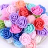 3.5cm foam rose Mother's Day Valentine's Day gift Rose Bear decorate Material Science Wedding artificial flowers