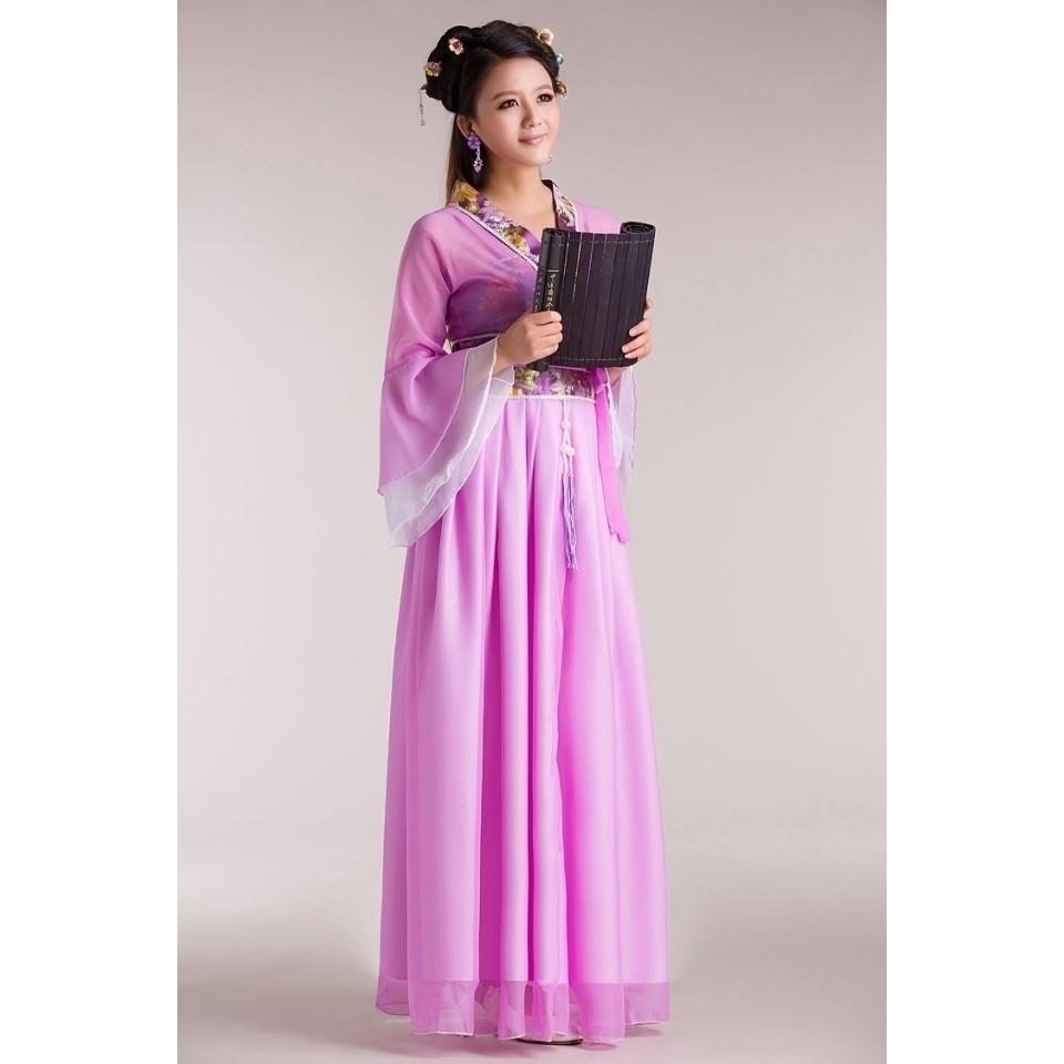 古装服装仙女清新淡雅汉服女中国风成人礼七仙女古代衣服公主小姐