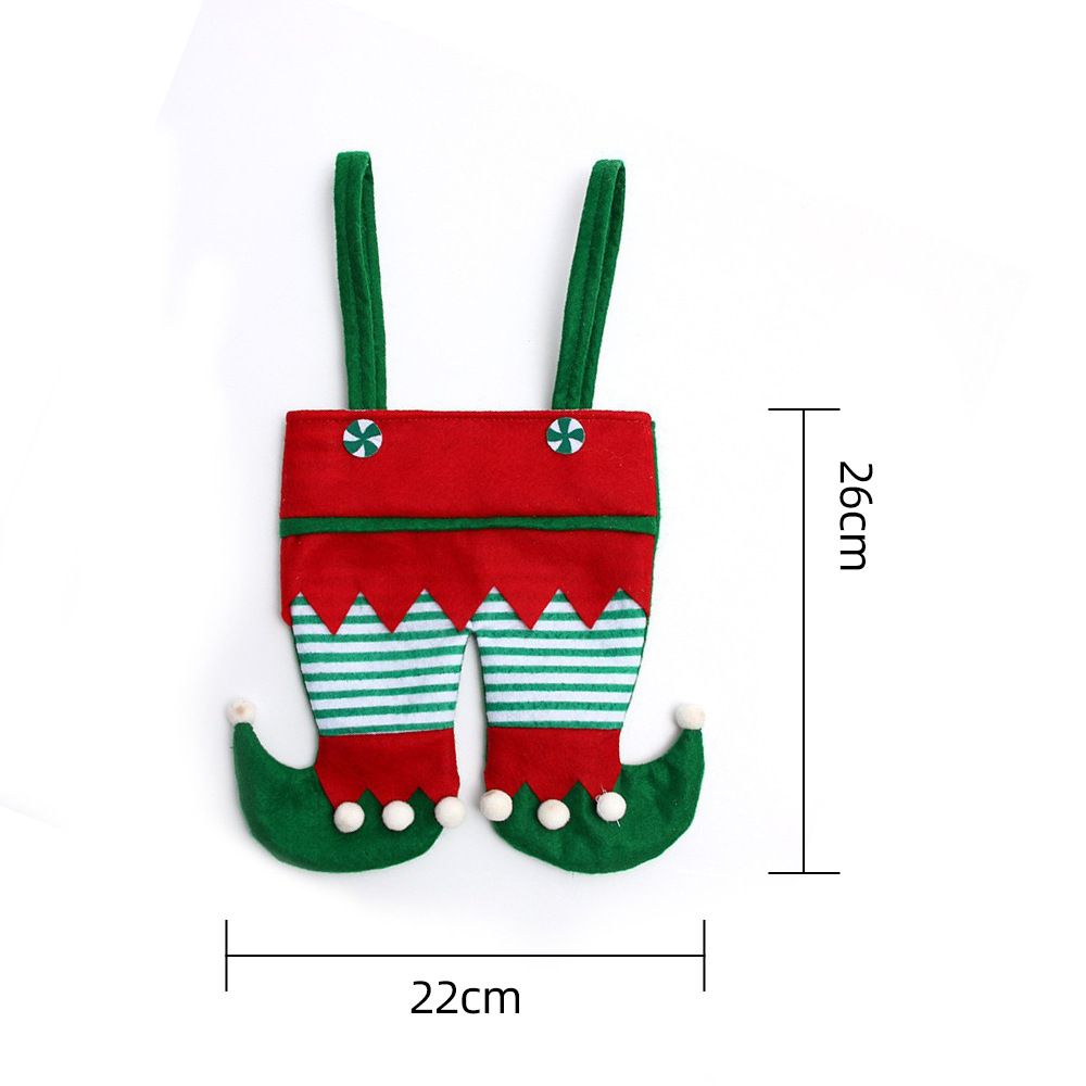 Christmas Elf Bag Candy Bag Santa Claus Gift Bag Holiday Party Supplies Christmas Bag Gift Bag