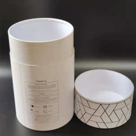 精致化妆品面膜包装纸筒 纸罐圆柱纸盒 圆筒礼品礼物纸罐包装盒