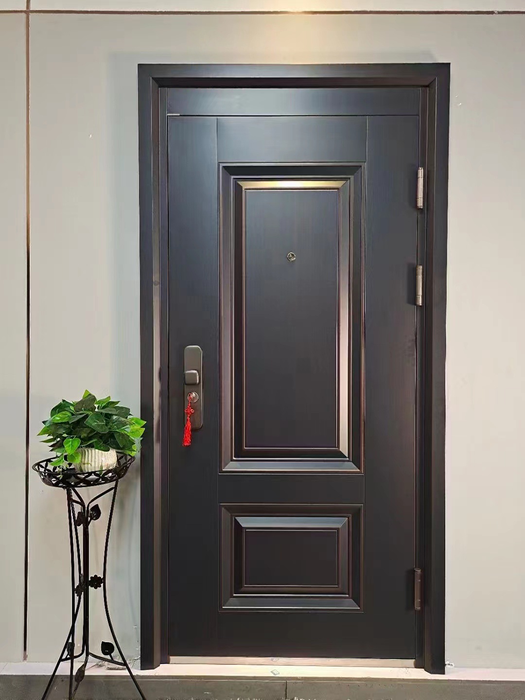 进户甲级室外防晒仿铜门