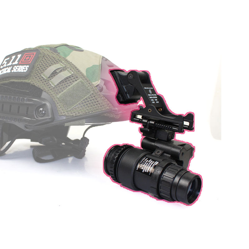 pvs-18 单筒夜视仪模型 改进版pvs-14金属翻斗车 套装 头盔配件