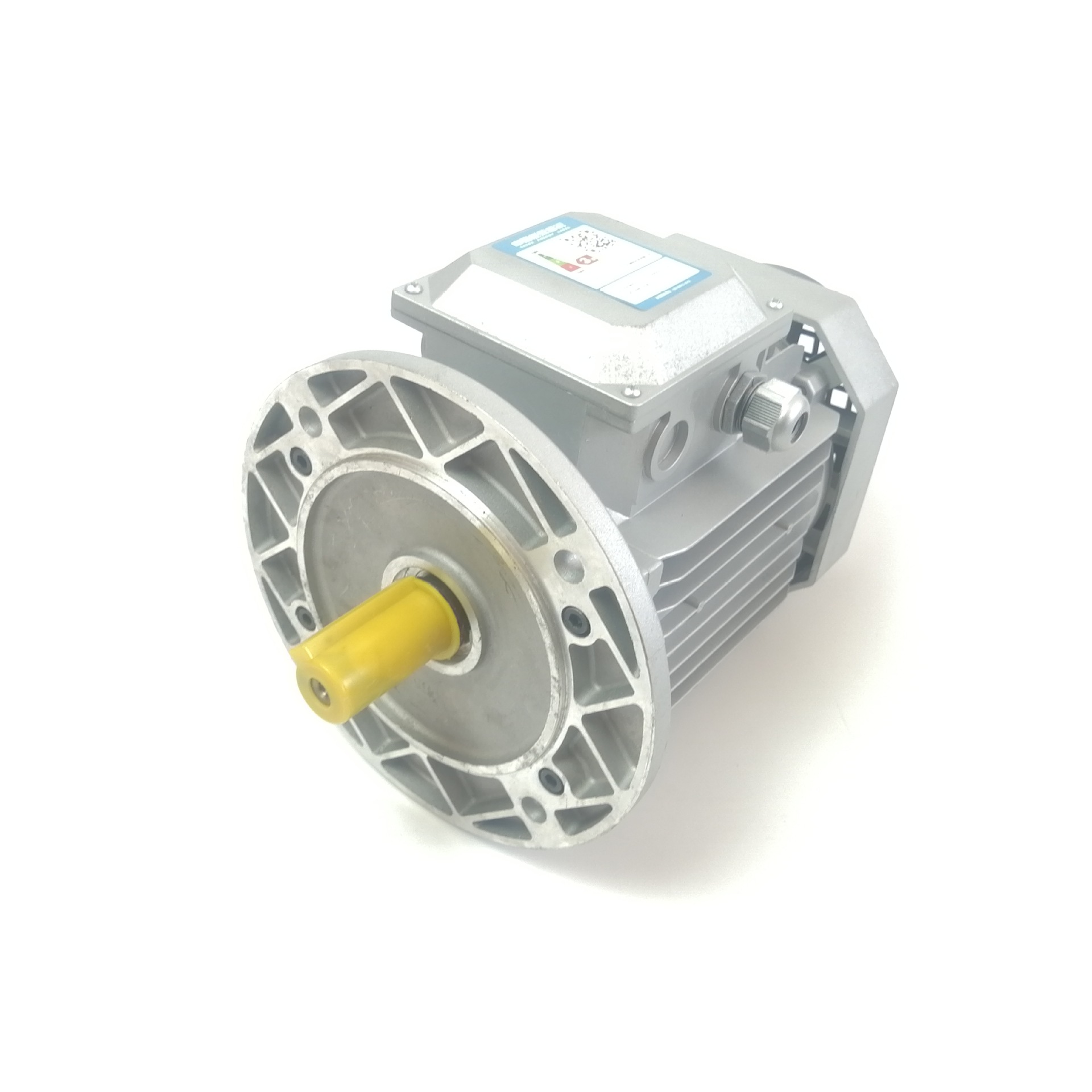 3kw立式b5方形铝壳三相异步电动机 ye3-100l2-4b5方罩铝壳电机