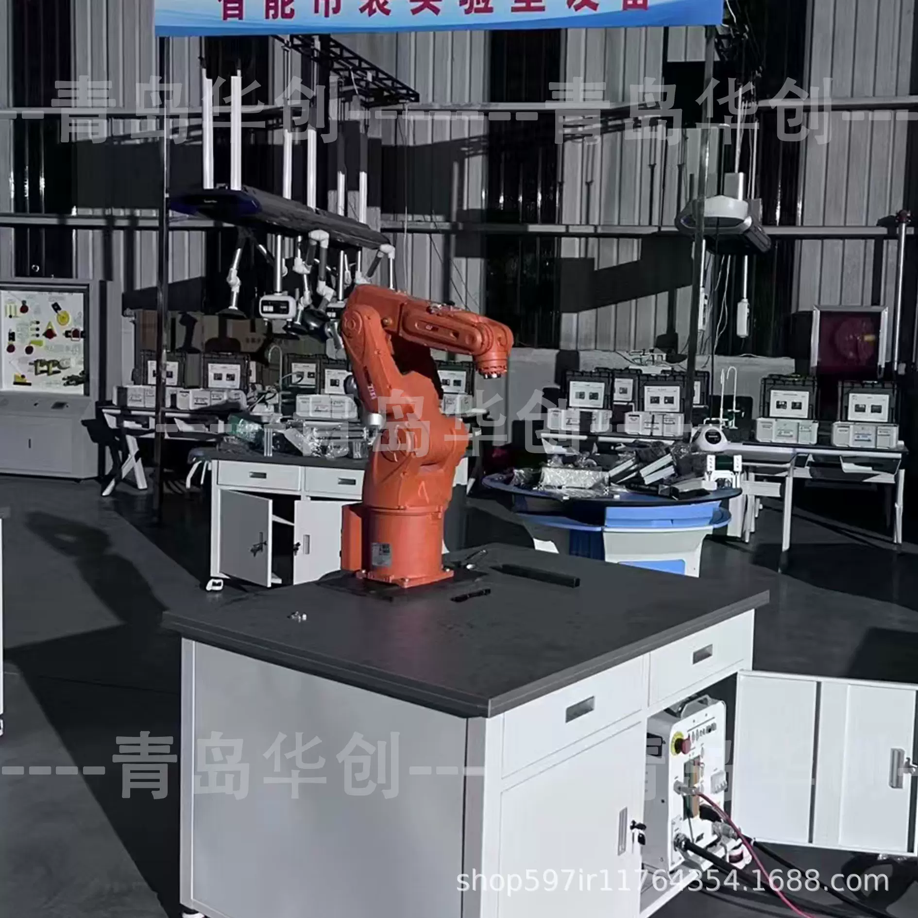 高等教育职业教育工业机器人运用综合实训装置设备智能教育装备
