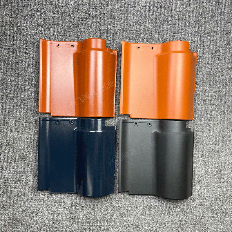 长期销售 260*260房顶瓦 彩色屋面瓷瓦 西瓦琉璃屋面瓦