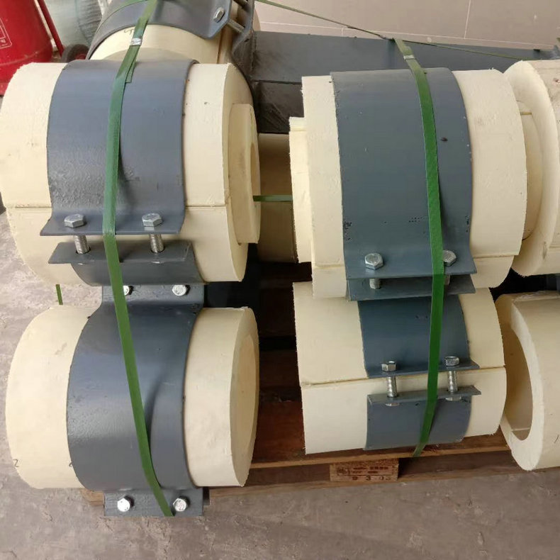 厂家供应lng用聚异氰脲酸酯保冷管壳pir保冷管托隔热管托