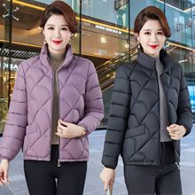 2023年冬季新款韩版加厚女士外穿立领短款棉服时尚百搭显瘦小棉袄