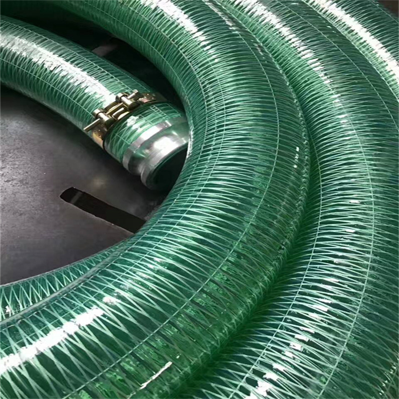 油罐车输油卸油管 3寸耐寒高压抗静电复合软管dn76 pvc钢丝软管