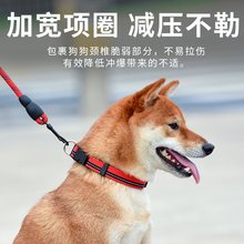 狗狗牵引绳狗绳子遛狗脖圈泰迪金毛宠物大型中型小型犬狗链p绳