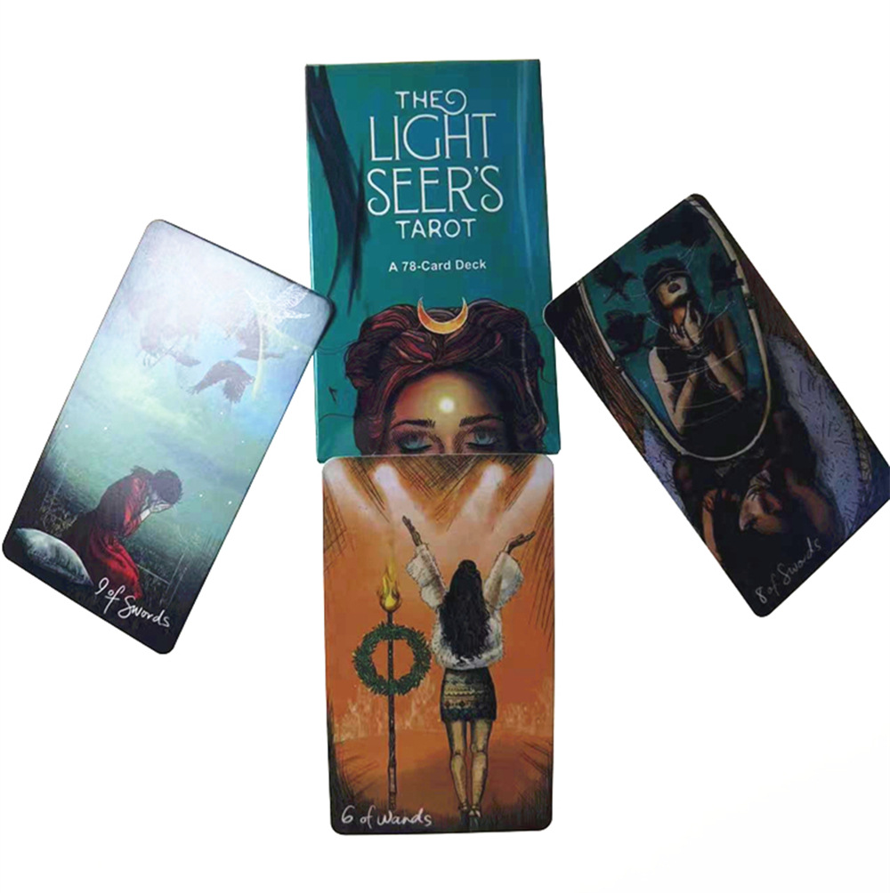The Light Seers Tarot Desk Card Oracle Divination Game Deck Party Astrology Cards Oracle Cards Game for Women Girl Tarot Cards The Light Seers Tarot Desk Card Oracle Divination Game Deck Party Astrology Cards Oracle Cards Game for Women Girl Tarot Cards