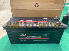 川西电瓶12V120Ah升降叉车电池 6-QW-200min N120货车蓄电池电瓶