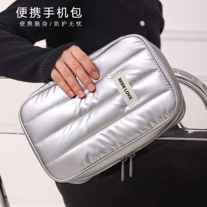 旅行数据线收纳包便携出行充电宝数码包大容量分区收纳包化妆包