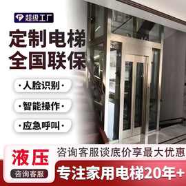 家用电梯室内外电动小型观光电梯二三四五层复式阁楼别墅家用电梯