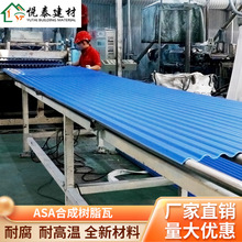 广东厂家PVC塑料瓦厂房屋面合成树脂瓦屋顶 建材隔热防火塑钢瓦片