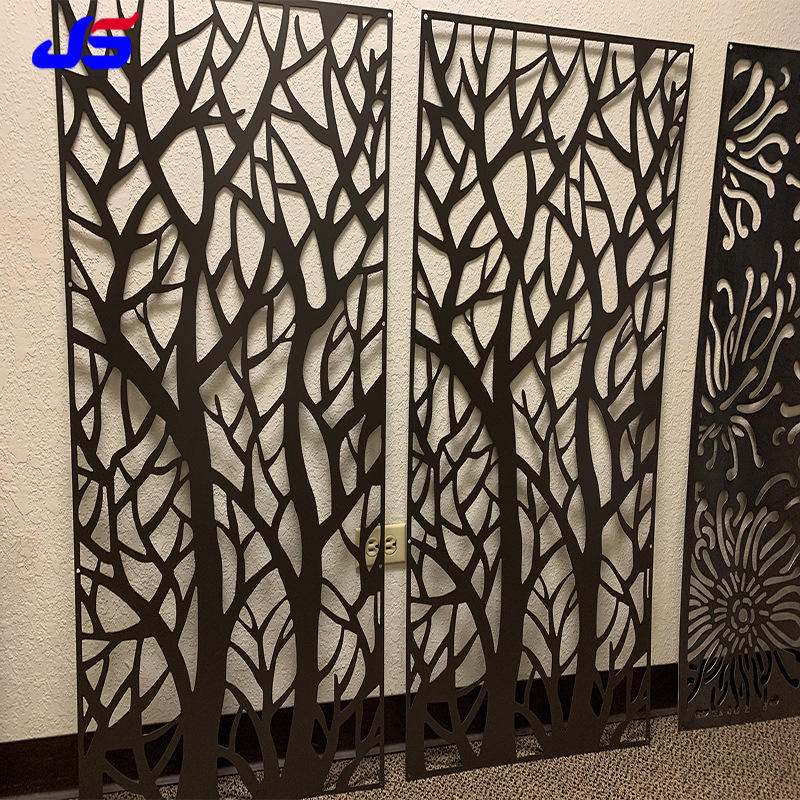 q235nh耐候钢板锈蚀铁板锈色铁艺耐候钢镂空切割室外简约屏风隔断