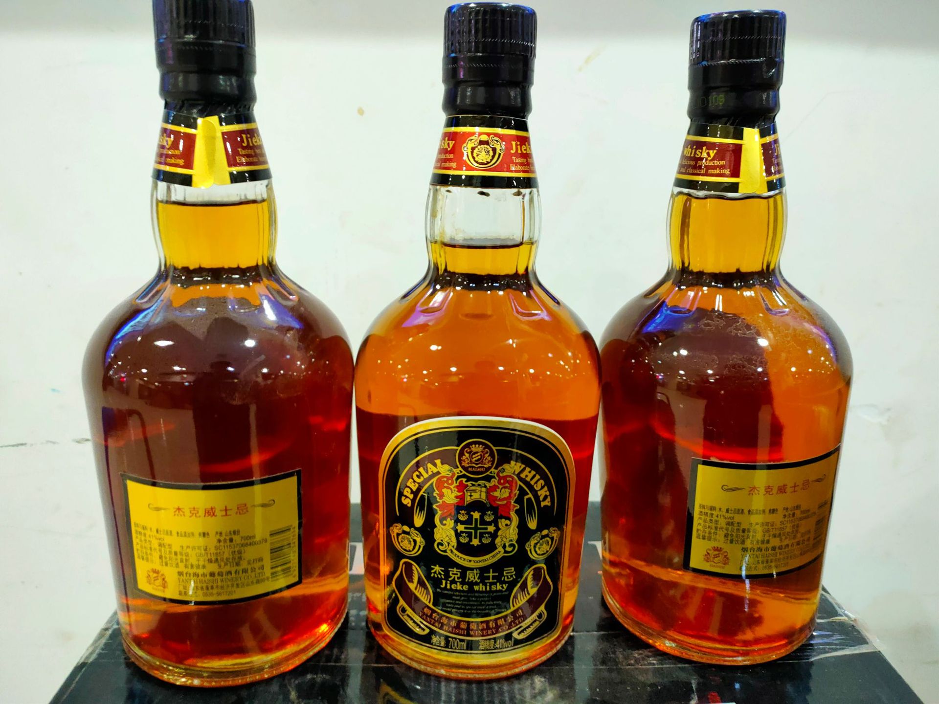 杰克威士忌 700ml*6瓶 41度国产洋酒ktv酒吧 夜场红酒.洋酒