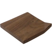 木说 黑胡桃木创意折角杯垫 实木杯垫家用餐桌垫防烫木质隔热垫