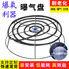 定制微孔曝气盘 池塘工业污水处理不锈钢增氧曝气器厂家生产批发