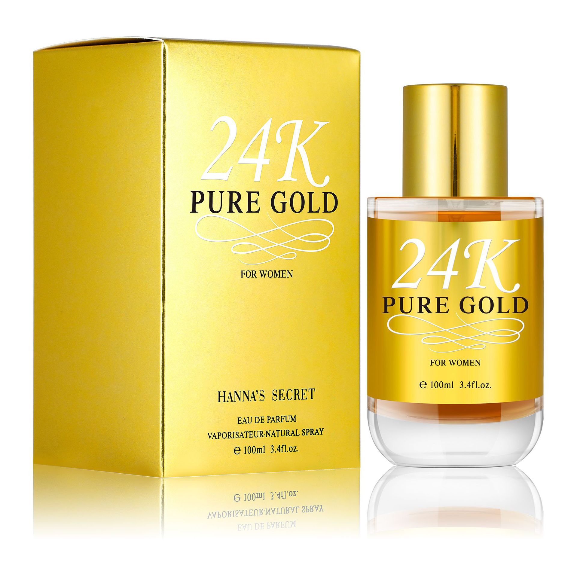 perfume跨境爆款24K黄金百万富翁男士香水持久加拿大迪拜香氛批发