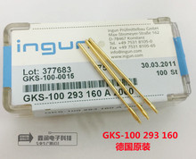 GKS100 293 160 INGUN 英冈测试针 金属探针德国原装针顶针弹簧针