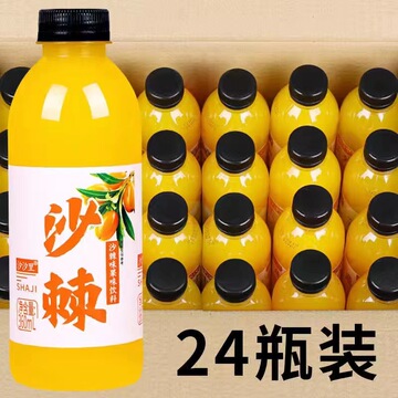 沙棘汁饮料夏日新鲜d商超爆款沙棘口味果汁饮品360ml酸甜果香果味
