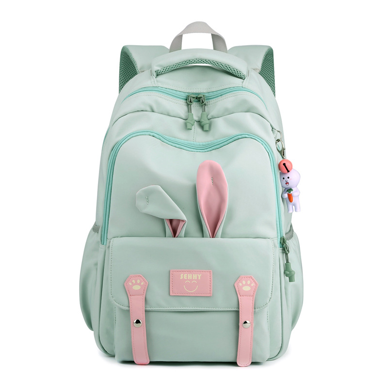 Elementary School Student Schoolbag Female Three to Grade Five, Grade Six Junior High School Fashion Large Capacity Lightweight Cute Backpack Girl Backpack