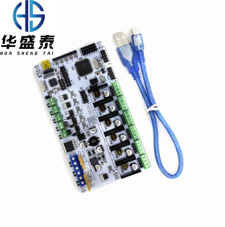 3d打印机主板 性能王 rumba主控板 三维打印控制板-阿里巴巴