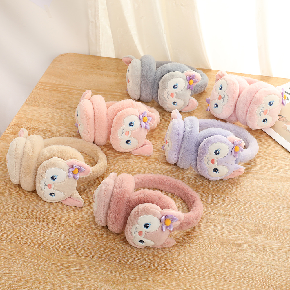 冬季儿童可爱卡通保暖耳罩耳套秋冬女学生防冻可伸缩耳包耳暖护耳