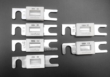 熔断体片cnn cnl anl ann 保险丝25a-400a425a500a汽车用熔断器