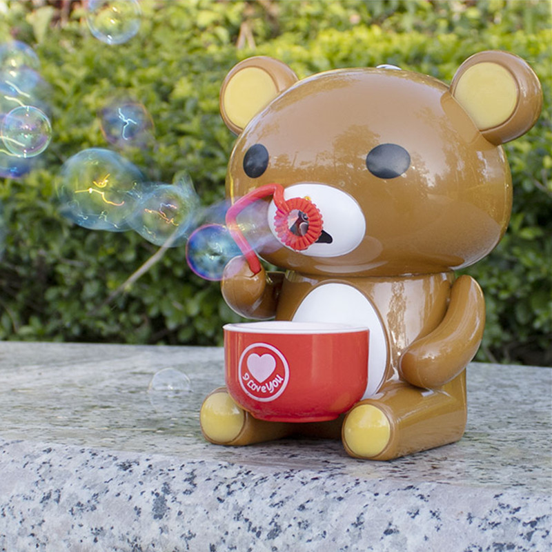 抖音同款小熊吹泡泡熊吹泡泡机少女心ins网红电动全自动批发