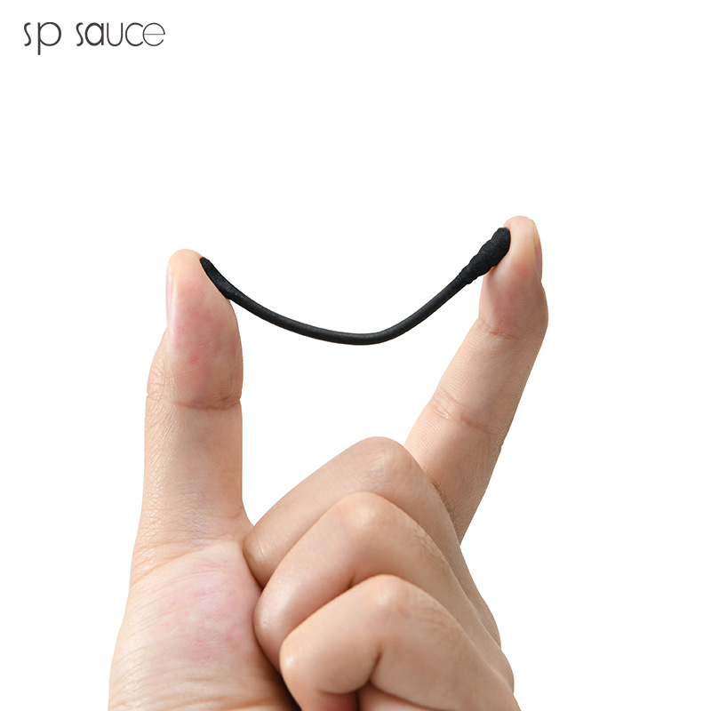 日本sp耳勺型棉签盒装纸轴黑色螺旋掏耳朵双头细圆尖头化妆棉花棒