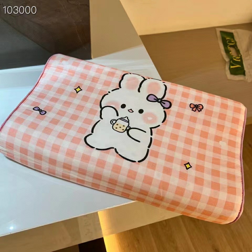 Children's Cartoon Latex Pillow Gift Cartoon Pillow New Pillowcase WeChat Baby Latex Pillow Core Delivery