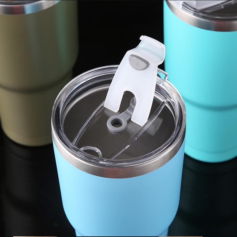 Y216 Heat and Cold Insulation Large Ice Cup New 304 Stainless Steel Thermos Cup Outdoor Large Capacity Cup Gift